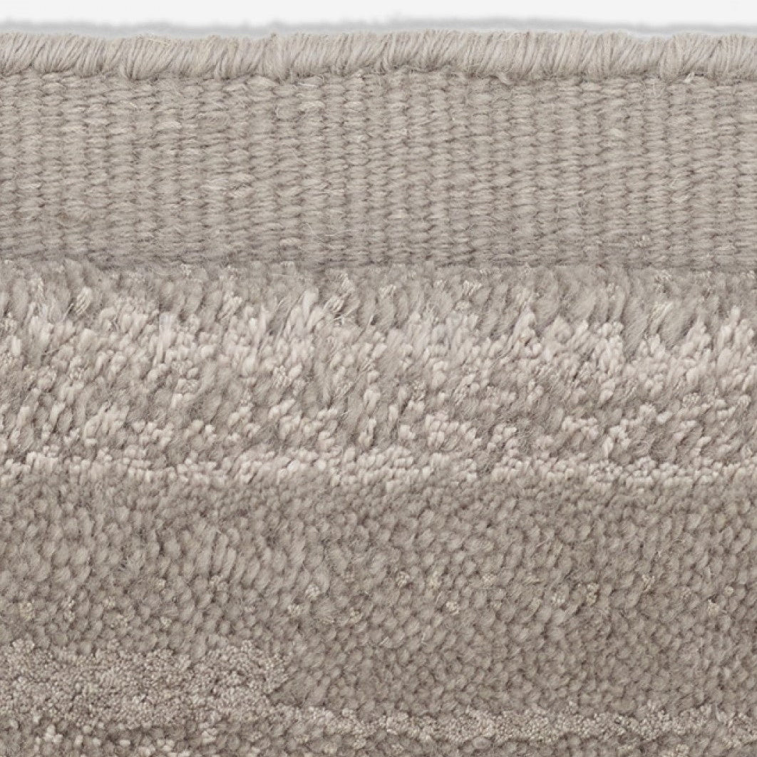 Kvadrat vloerkleed Cascade Beige Grijs C0009