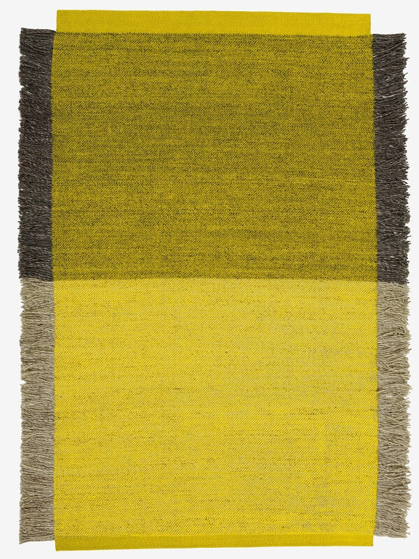 Kvadrat vloerkleed Fringe Geel 442; Kvadrat vloerkleed Fringe Geel 442; Kvadrat vloerkleed Fringe Geel 442