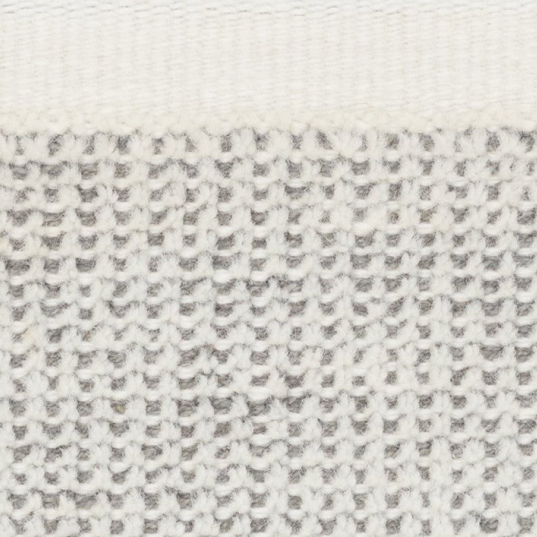 Kvadrat vloerkleed Kanon Wit Grijs C0043