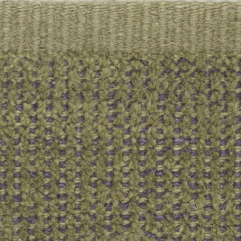 Kvadrat vloerkleed Kanon Donkergroen Zwart C0014