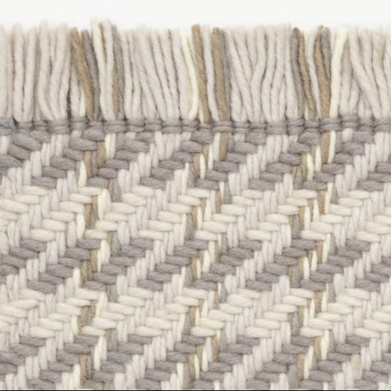 Kvadrat Dashes vloerkleed Naturel C0221