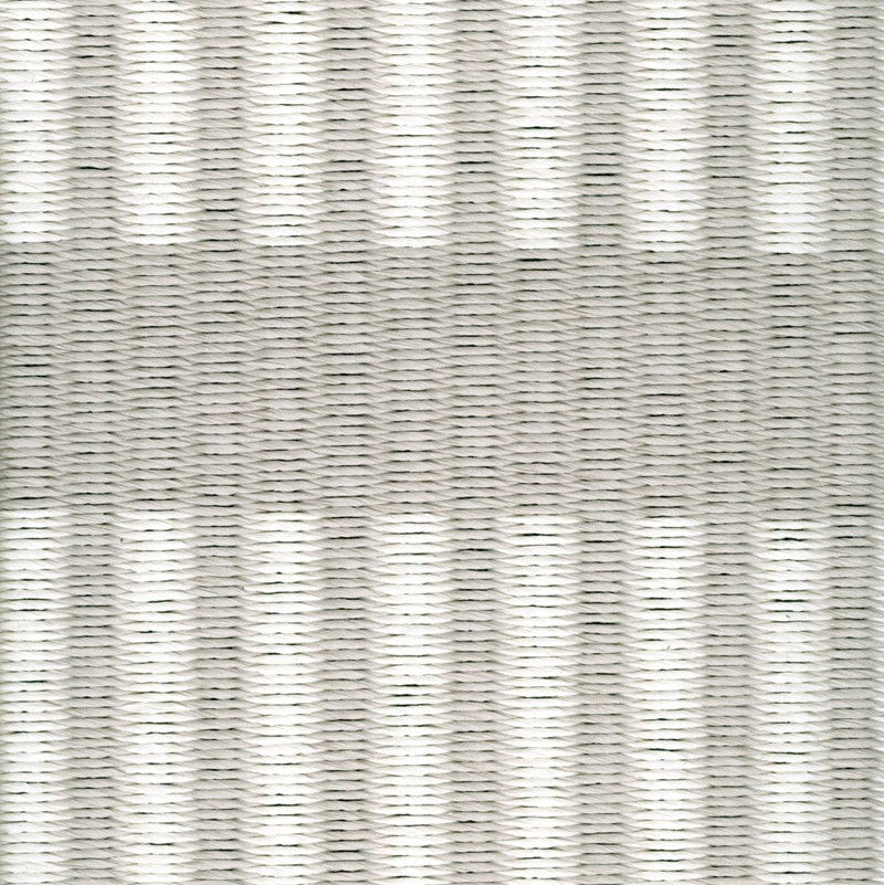Design vloerkleed Woodnotes Cut Stripe Stone White 115151