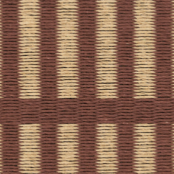 Design vloerkleed Woodnotes New York Reddish Brown - Natural 11805