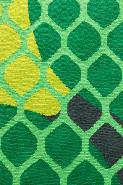 Buitenkleed Gan Rugs Citrus Lime closeup