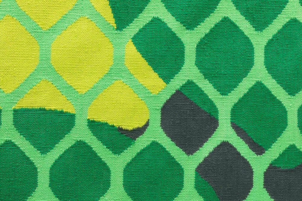 Buitenkleed Gan Rugs Citrus Lime detail