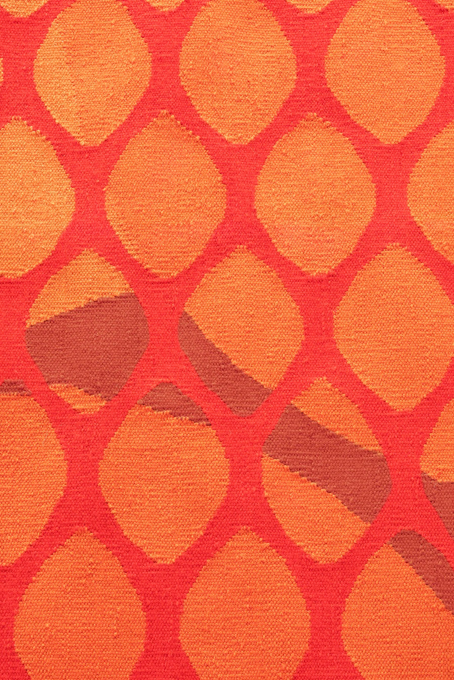 Buitenkleed Gan Rugs Citrus Orange closeup