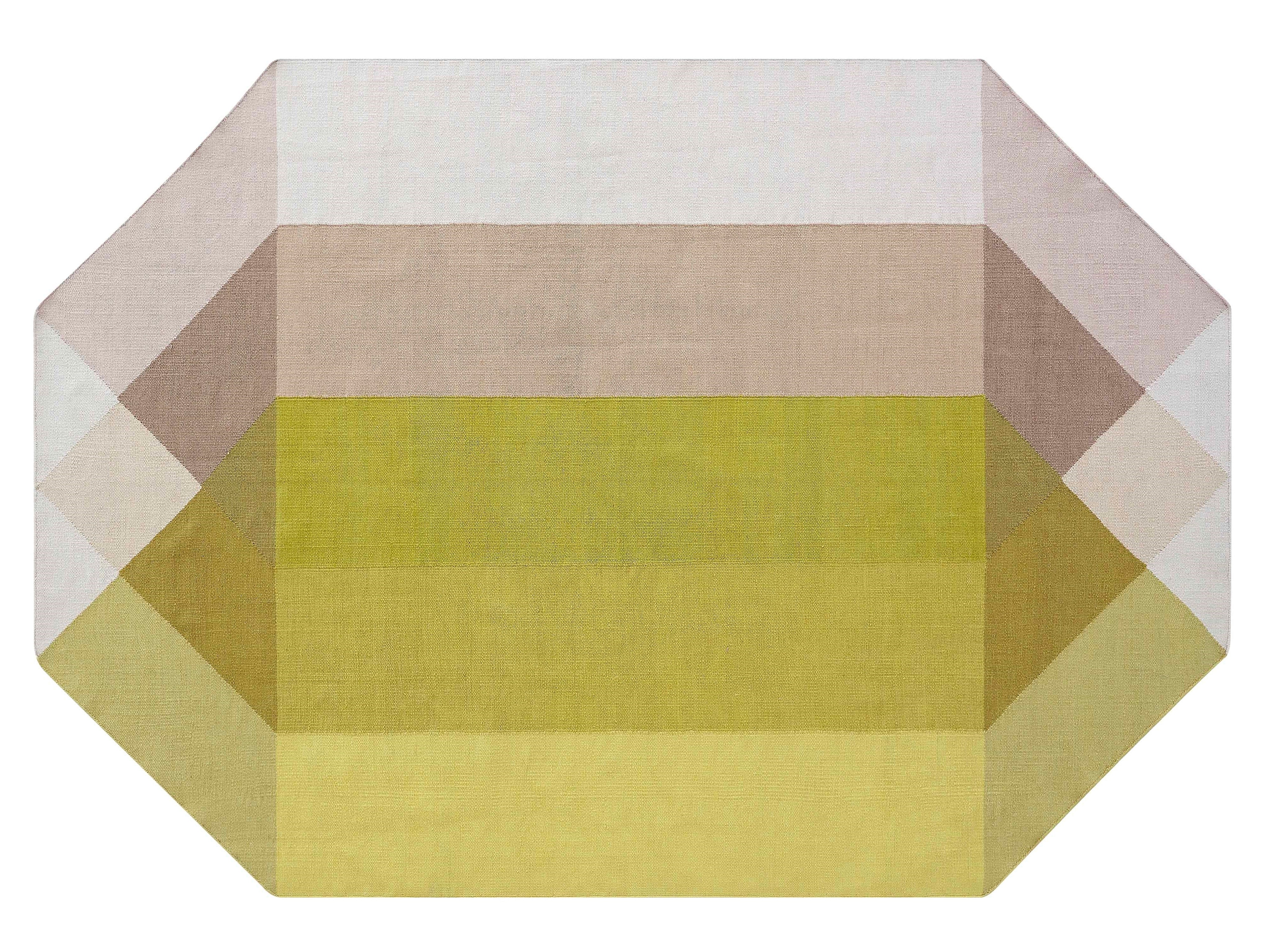 Buitenvloerkleed Gan Rugs Diamond Pink Yellow