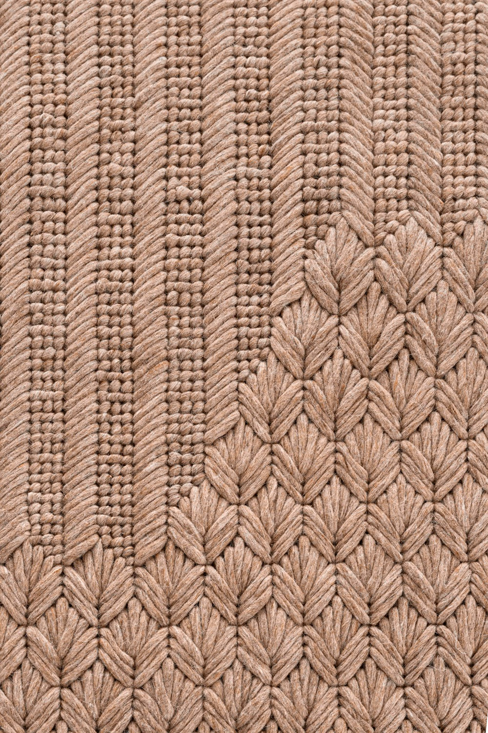 Design vloerkleed Gan Rugs Chaddar Camel detail