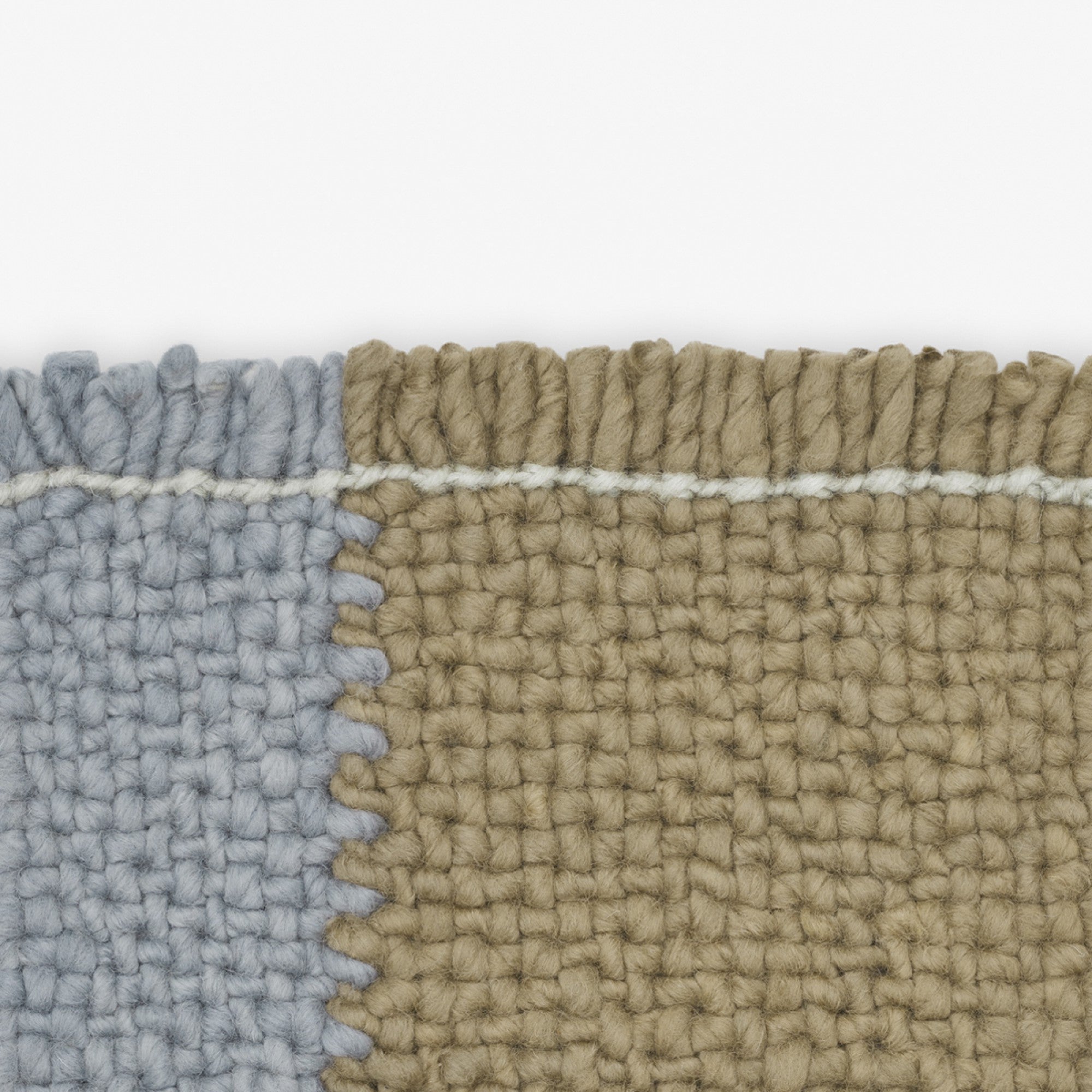 Design Vloerkleed Kvadrat Bold Lichtblauw Donkergroen 272