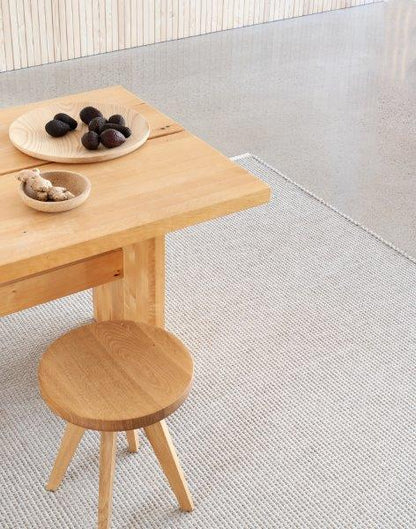 Design Vloerkleed Woodnotes Minore Stone Natural Beige 17155030 sfeerbeeld