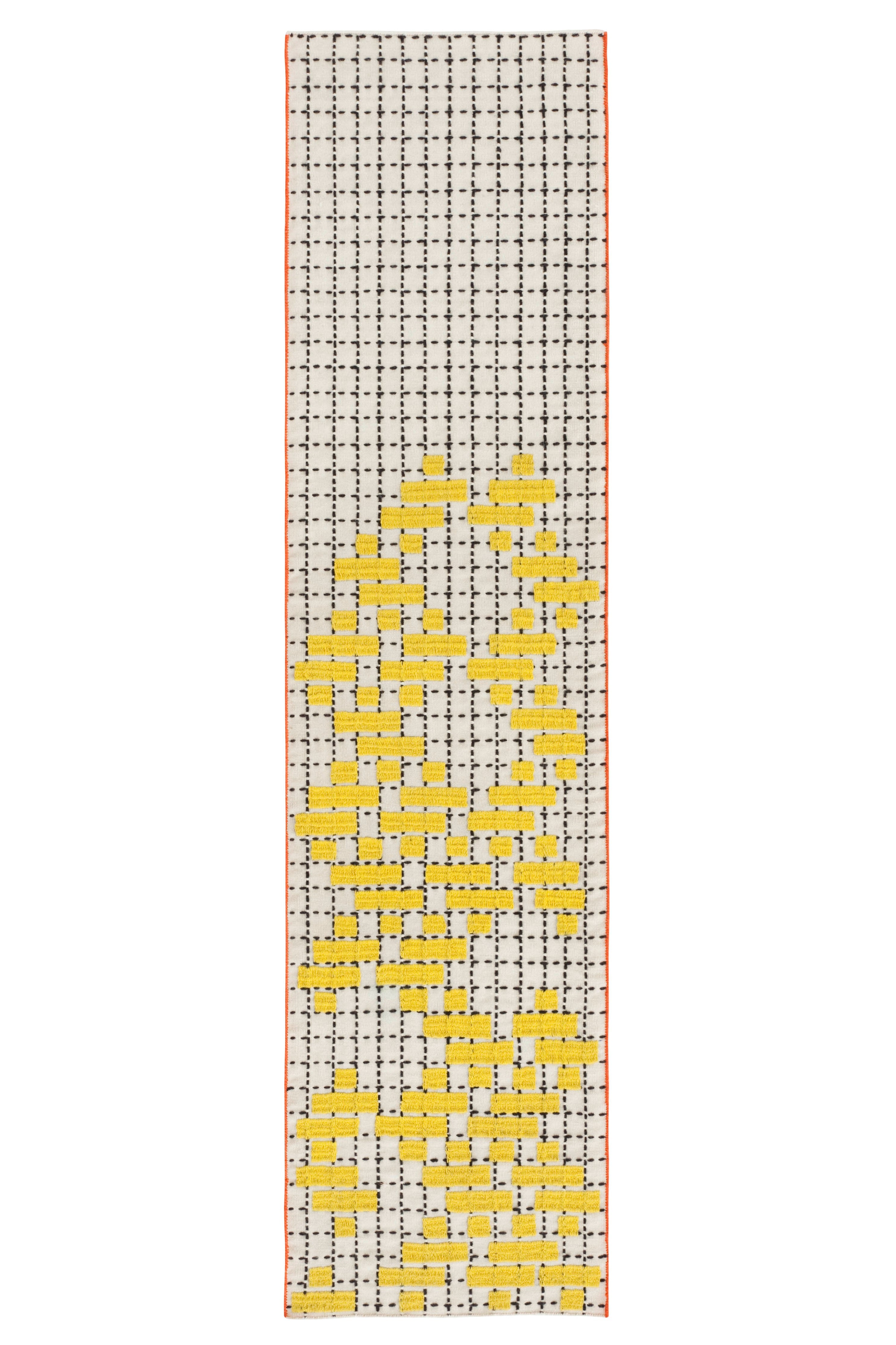 Design vloerkleed Gan Rugs Banda Individual C Yellow