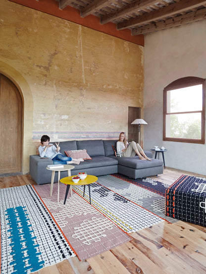 Design vloerkleed Gan Rugs Bandas Alfombras Natural Interieur 2