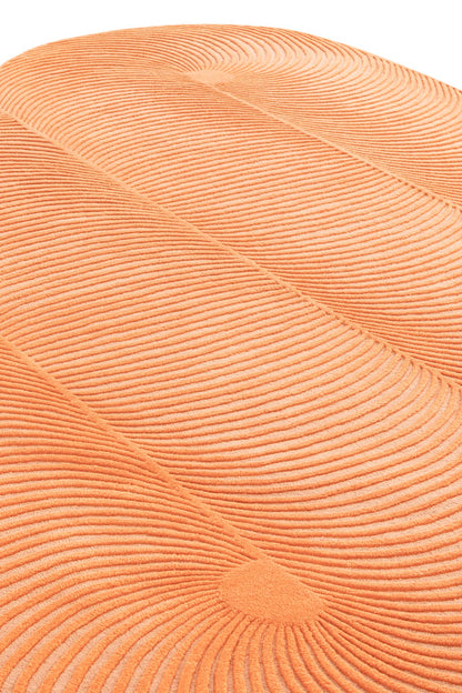 Design vloerkleed Gan Rugs Giro Peach closeup