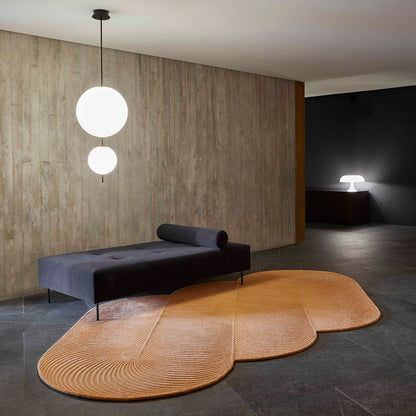 Design vloerkleed Gan Rugs Giro Peach interieur