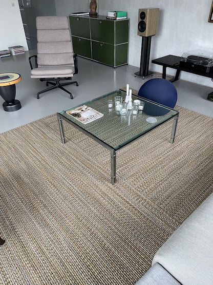 Design vloerkleed Kvadrat Corde Droit Nature 0491 sfeer1