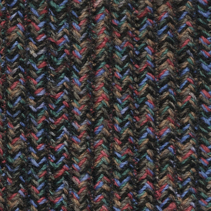 Design vloerkleed Kvadrat Corde Droit Zwart Kleur 0361 detail