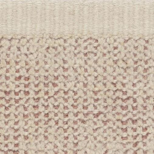 Design vloerkleed Kvadrat Kanon Oud Roze Wit C0015