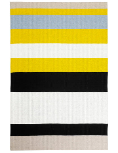 Design vloerkleed Woodnotes Avenue Stone – Yellow 1371522