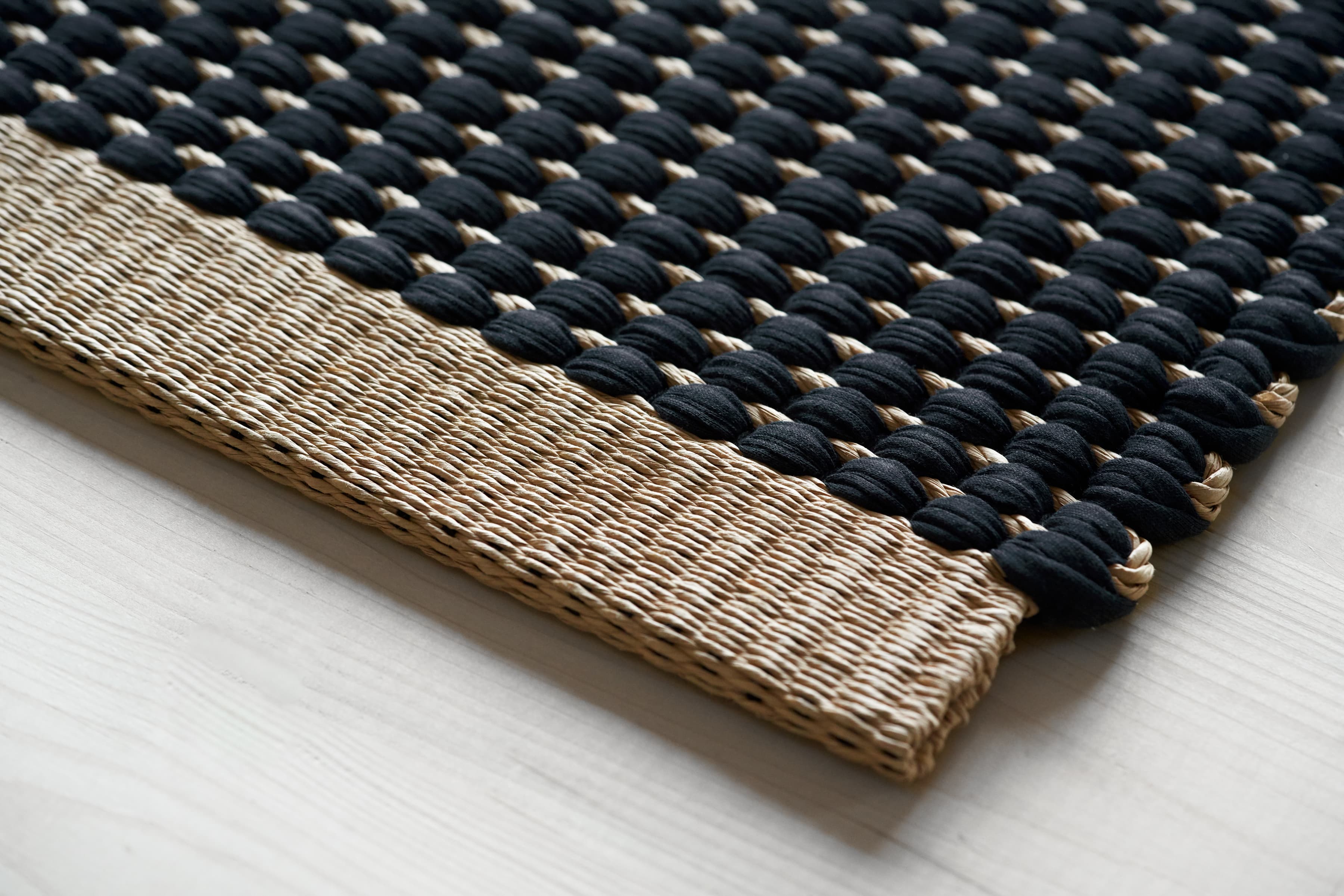 Design vloerkleed Woodnotes Duetto Stone Nutria 17113012