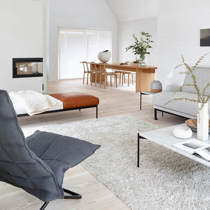 Design vloerkleed Woodnotes Wild Light Grey 1640115 interieur