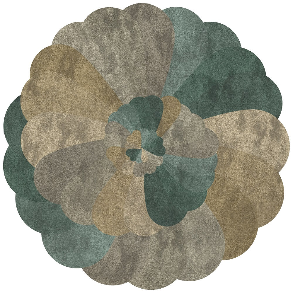 Design vloerkleed ByMaut Christie Blue