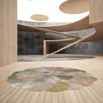 Design vloerkleed ByMaut Christie Pastel