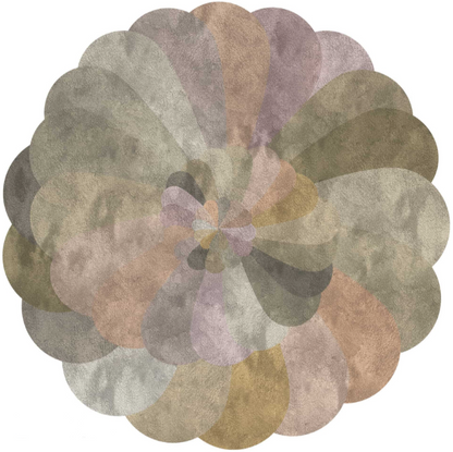 Design vloerkleed ByMaut Christie Pastel