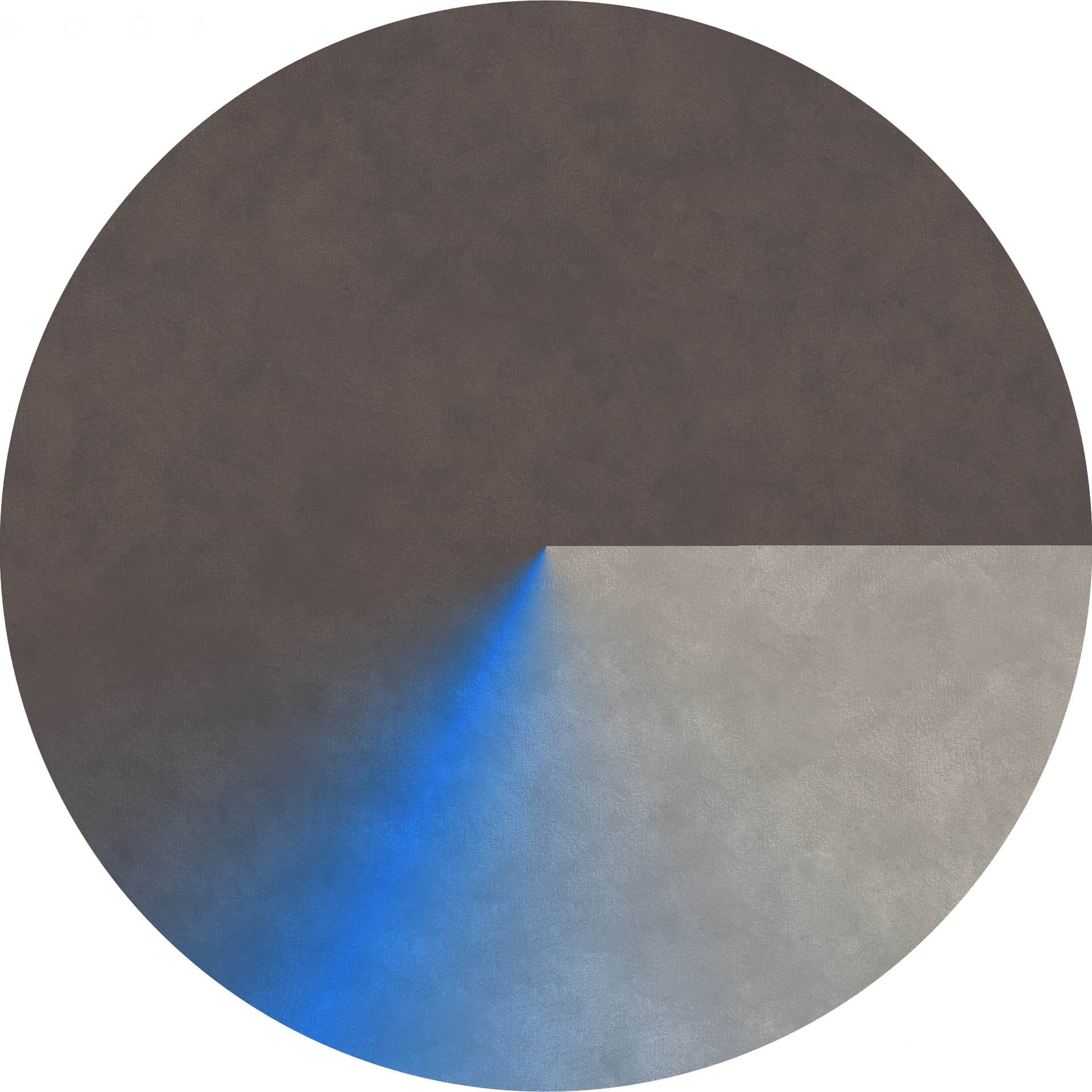 Design vloerkleed ByMaut Fello Blue