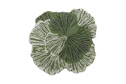 Design vloerkleed Gan Rugs Botanica Green