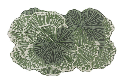 Design vloerkleed Gan Rugs Botanica Green Groot