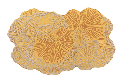 Design vloerkleed Gan Rugs Botanica Yellow Groot