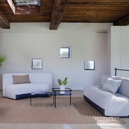 Design vloerkleed Gan Rugs Chaddar Camel Interieur