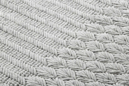 Design vloerkleed Gan Rugs Chaddar Grey detail