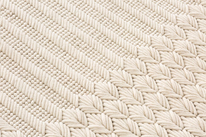 Design Vloerkleed Gan Rugs Chaddar White interieur detail