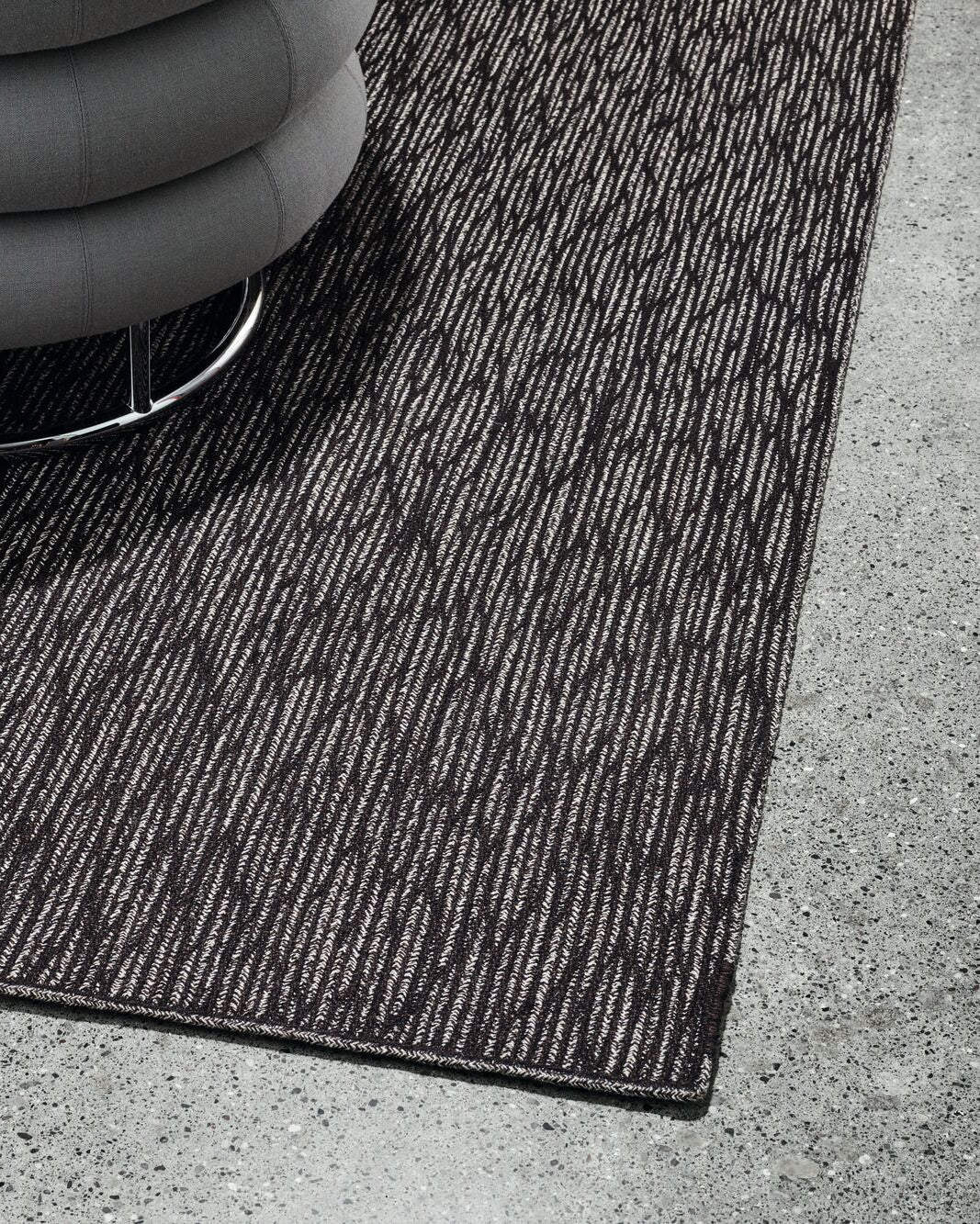 Design vloerkleed Kvadrat Braid C0191 sfeer