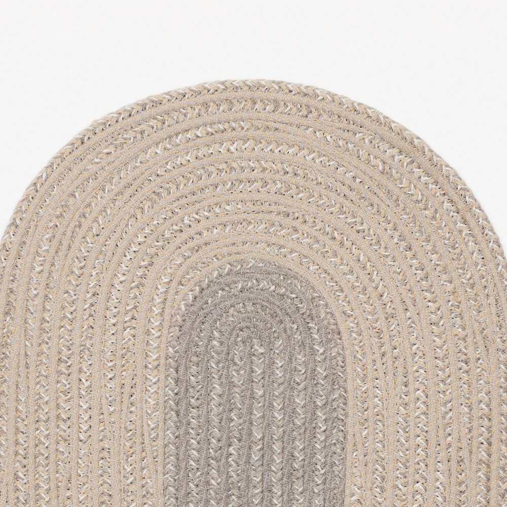 Design vloerkleed Kvadrat Braid Rise Beige C0259