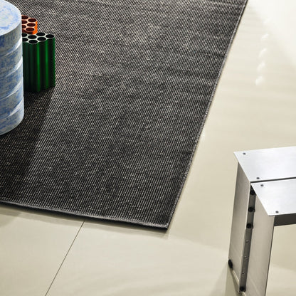 Design vloerkleed Kvadrat Kanon Beige Grijs C0023 sfeer