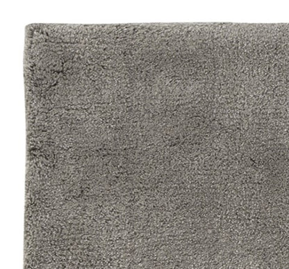 Hoogpolig vloerkleed Haya Donkerbeige 39 detail