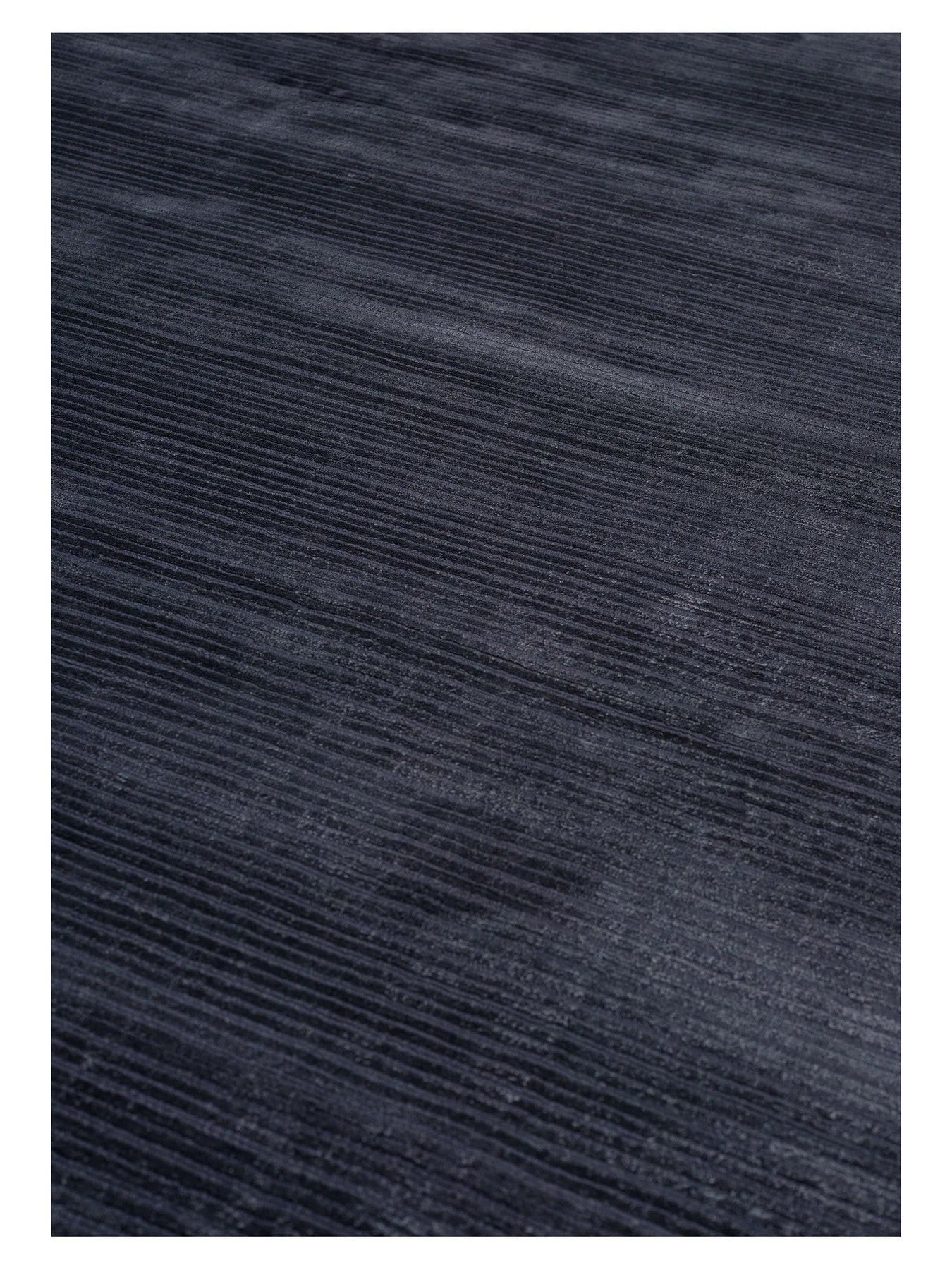 Luxe vloerkleed viscose Cleo Dark Blue detail