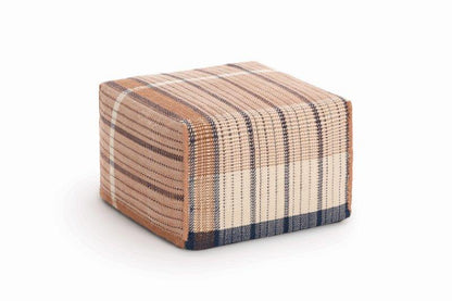 Gan Rugs Poef Reversible Pink 