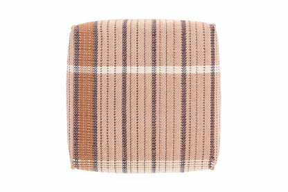 Gan Rugs Poef Reversible Pink bovenkant