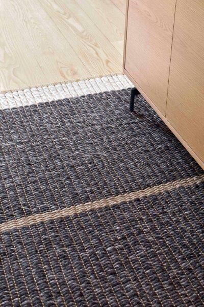 Gan Rugs Reversible black detail