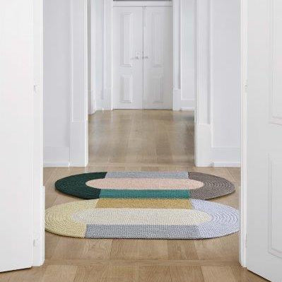 Gan Rugs The Crochet Collection Mono Pink sfeer 3