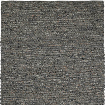 Geweven Wollen vloerkleed Ankie Charcoal