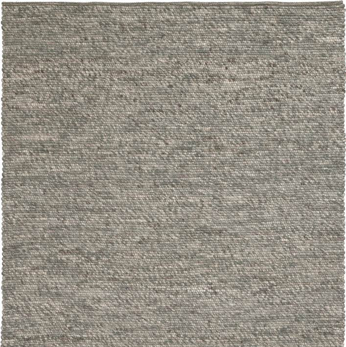 Geweven Wollen vloerkleed Ankie Grey