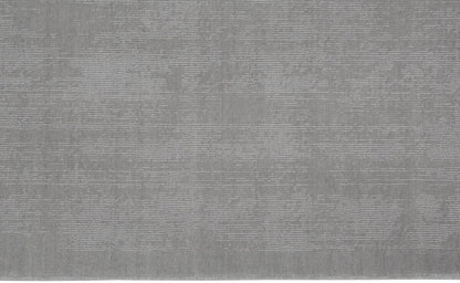 Geweven wollen vloerkleed glossy Lot lichtgrijs 2727 detail 