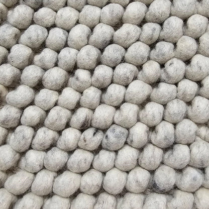 Grof wollen vloerkleed Marit Offwhite 01