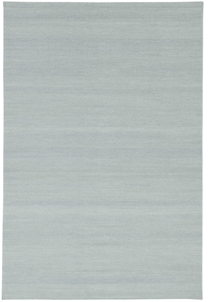 Hip wollen vloerkleed Brecht Lichtblauw volledig