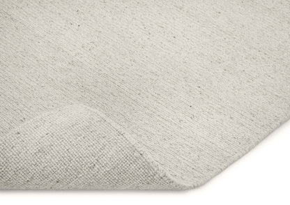 Handgeknoopt Wollen vloerkleed Bauke Offwhite Hoekje