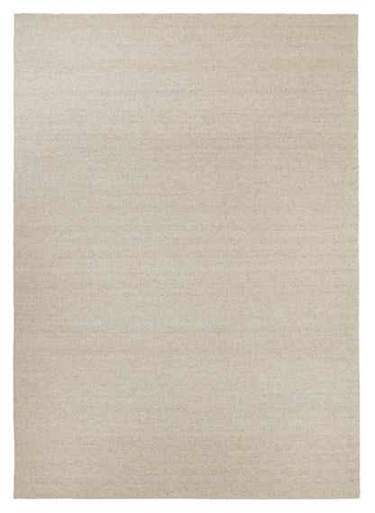 Handgeknoopt Wollen vloerkleed Bauke Zand 